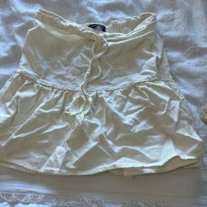 Brandy Melville white skirt